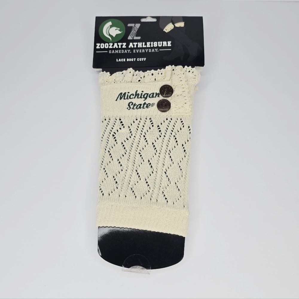 Michigan State University Boot Cuffs NWT